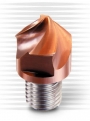 DHF: Chamfering exchangeable head endmills